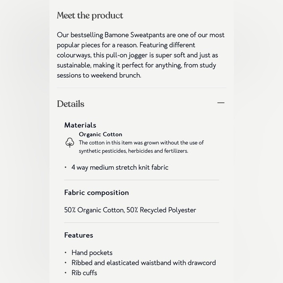 Tentree Bamone Sweatpants XS - Picture 6 of 7